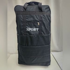 32" Expandable Rolling Duffle Bag Folding Wheeled Luggage Travel Suitcase 3Layer